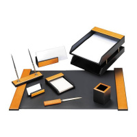 Набор настольный 8 предметов, светло-черное дерево МВ_08215/55633