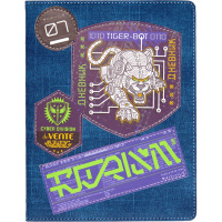 Дневник для 1-11 классов "Cyber Division" твердая обложка, искусственная кожа с поролоном 2020042