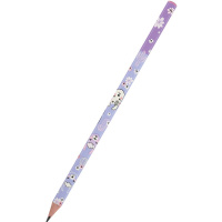 Карандаш чернографитный "HappyGraphix. Цирк. Ламы" HB корпус трехгранный 21-0030/68