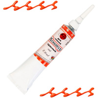 Контур акриловый д/ткани 20мл красный 0709032