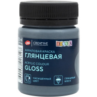Краска акриловая 50мл лунная ночь глянцевая Декола 2928836
