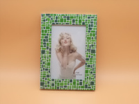 Рамка для фото 10х15см пластик, зеленая Y3451-16