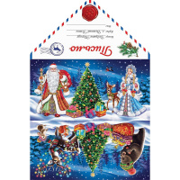 Письмо Деду Морозу "Лесной утренник" 191х298мм ПД-5980