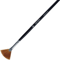 Кисть синтетика веерная №4 длинная ручка "Профи" 4607096501518 Кисть синтетика веерная №4 длинная ручка "Профи" 4607096501518