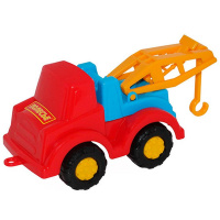 Эвакуатор "Ромка" в сетке, пластик 17,5x8,5x8см 4786