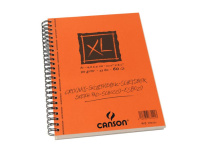 Скетчбук 14,8х21см 60л 90г/м2 слоновая кость спираль дл. сторона XL 200787221