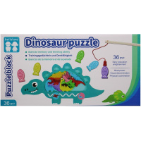 Игра логическая "Рыбалка-Пазл" 38х19см 15 деталей (5 рыбок на магнитах) дерево XJ4109