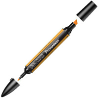 Маркер художественный "Pro" баклажан, двухсторонний PMSAUBE