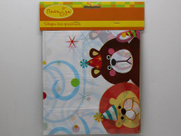 Скатерть "Веселый зоопарк" 140х180см полиэтилен F