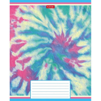 Тетрадь А5 18л клетка "Завяжи-Покрась" на скобе матовая ламинация 5 дизайнов 18Т5лВ1/068442