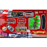 Железная дорога р/у 30х4х28см, длина пути 620см (свет, звук, дым) 0662/147-06377АН