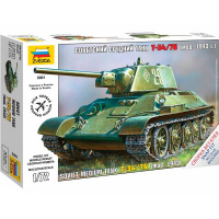 Модель "Советский средний танк 1943 года Т-34/76" 11см 63 детали 5001