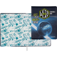 Дневник для 1-11 классов "Football Time" твердая обложка, искусственная кожа с поролоном, аппликация