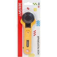 Нож раскройный дисковый d-45мм, металл, с защитой лезвия, для точного раскроя 8012000