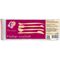 Набор стеков для лепки 4шт. пластик, в пакете "Люкс" 11с711-08