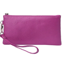 Сумочка кож.зам 6 цветов, 18*10см розовая Y4984-17