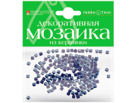 Мозаика декор. 4*4мм 200шт фиолетовый керамика 2-333/11