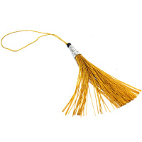 Кисточка для закладки 8см (13см) золото Y7438-18