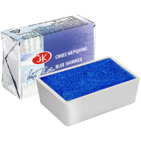 Краска акварельная 2,5мл синее мерцание кювета 1911989