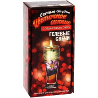 Набор для творчества "Свечная студия. Цветочное сияние" 19х10см 725