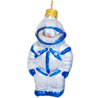 Ёлочное украшение "Космонавт" h-11см в подарочной упаковке ФУ-616