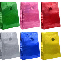 Пакет подарочный "Голография" 18х23х10см Y7120-18