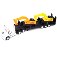 Трейлер инерционный (в комплекте 2 бульдозера) 32 х 7 см, пластик 668-5B/1999182