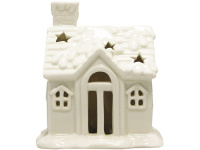 Сувенир "Дом" 12,5х9см белый светящийся Y2492-15