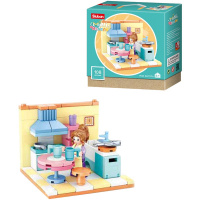 Конструктор "Румбокс. Кухня" 108 деталей 14х14х6см пластик (1 фигурка) M38-B0757A