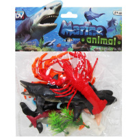 Набор "Морские обитатели" 25х20см 11шт/уп., в блистере LT141484