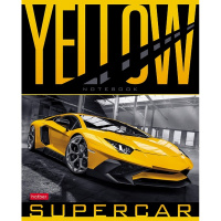 Тетрадь А5 48л линия "Спортивные авто" на скобе 5 дизайнов 48Т5В2/080201