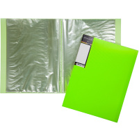 Папка 40 вкладышей "DIAMOND NEON" А4 зеленая 40AV4_02034/035339