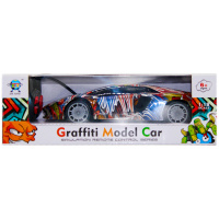 Машина р/у "Гонка-Графити" 22х11см, с аккумулятором Y9726-19