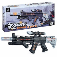 Автомат "Артиллерия" 57х19,5см пластик (свет, звук) 200