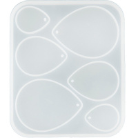 Молд силиконовый "Капли" 108х91мм SMER-03