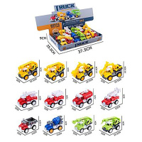 Машина "Спецтехника" инерционная, пластик 10,5х7х5см, ассорти 2292940/8899-17