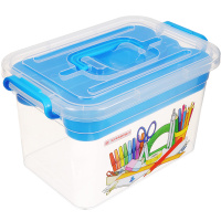 Контейнер для хранения 6,5л 310х200х180мм с вкладышем "Важные мелочи" 4180902