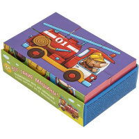 Умные кубики 6шт. "Вот такие машины" 978-5-8112-8011-7