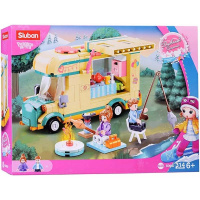 Конструктор "Кемпинг" 314 деталей 38х28,5х7см пластик JB0913234