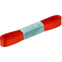 Лента упаковочная атласная 1,2см х 5,4м коричнево-бордовая №123 AL-12P