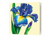 Салфетка 33х33мм 1шт Ирис трехслойная 1002306