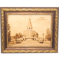 Картина "Северск. Владимирский храм" 15х20см