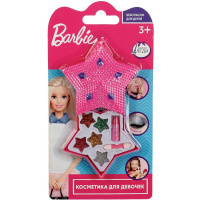 Косметика для девочек "Барби" (тени для век, помада, аппликатор) 70566G3-BAR