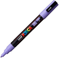 Маркер на водной основе "POSCA" сиреневый, пулевидный наконечник, толщина линии 1.8-2.5мм