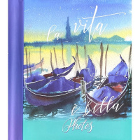 Фотоальбом магнитный 20 листов 23х28см "Watercolor travel. Венеция" 29х25х3см FA 20М.006-3