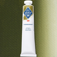 Краска масляная 46мл оливковая туба Мастер Класс 1104727