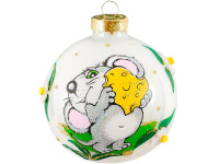 Шар 65мм "Любитель сыра" в подарочной упаковке КУ-65-192130