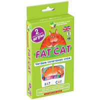 Набор карточек. Толстый кот (Fat Cat).Читаем сочетания слов.Level 5. 96стр. 978-5-8112-4488-1