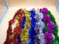 Мишура 8смх2м розовый пвх Y3887-16