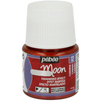 Краска акриловая по стеклу и керамике 45мл кармин с фактурным эффектом "Fantasy Moon" 167012